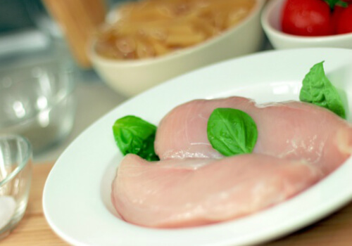 Raw Chicken Breasts