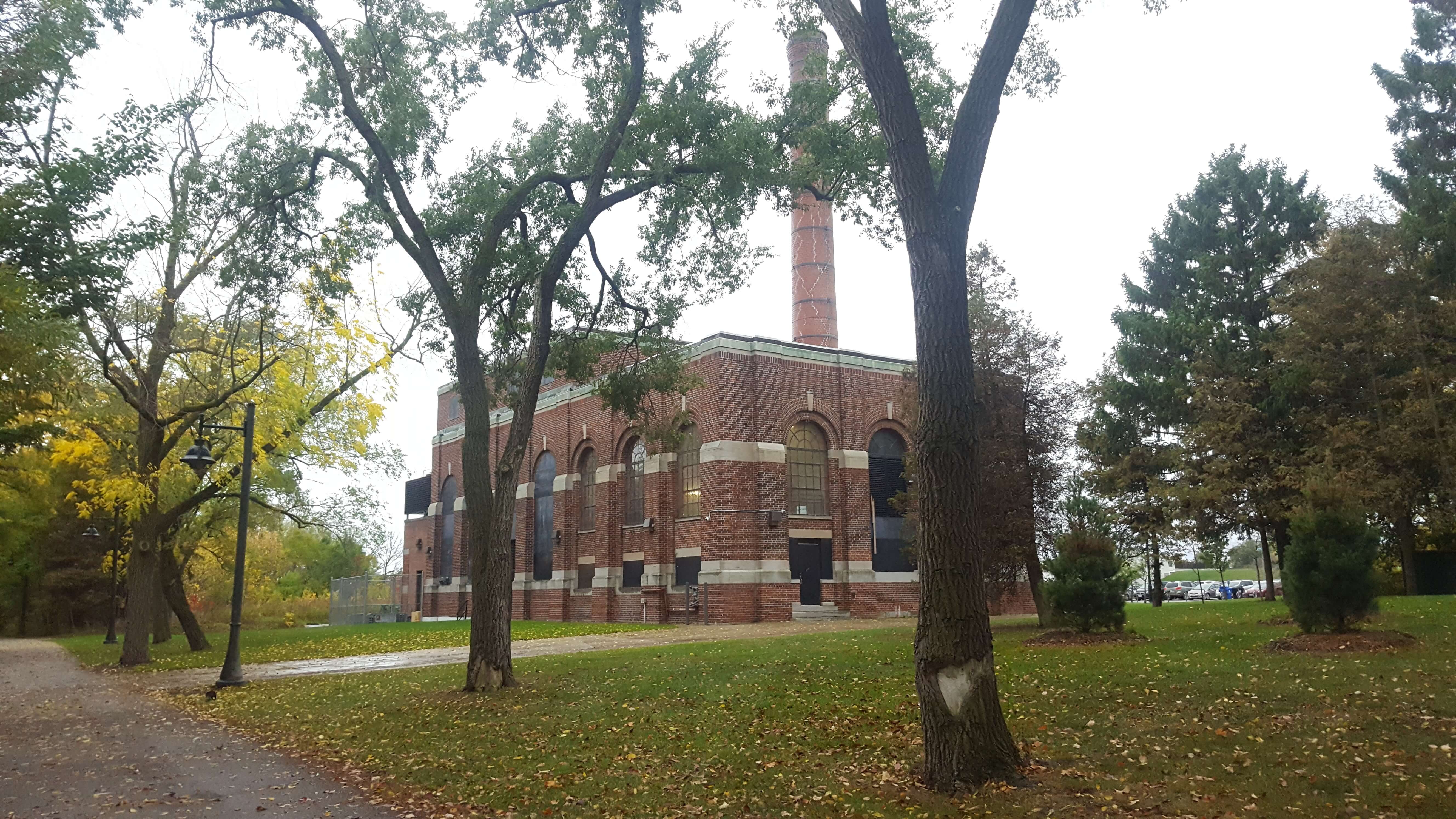Image of the abandoned Morgue on Humber Lakeshore Campus.