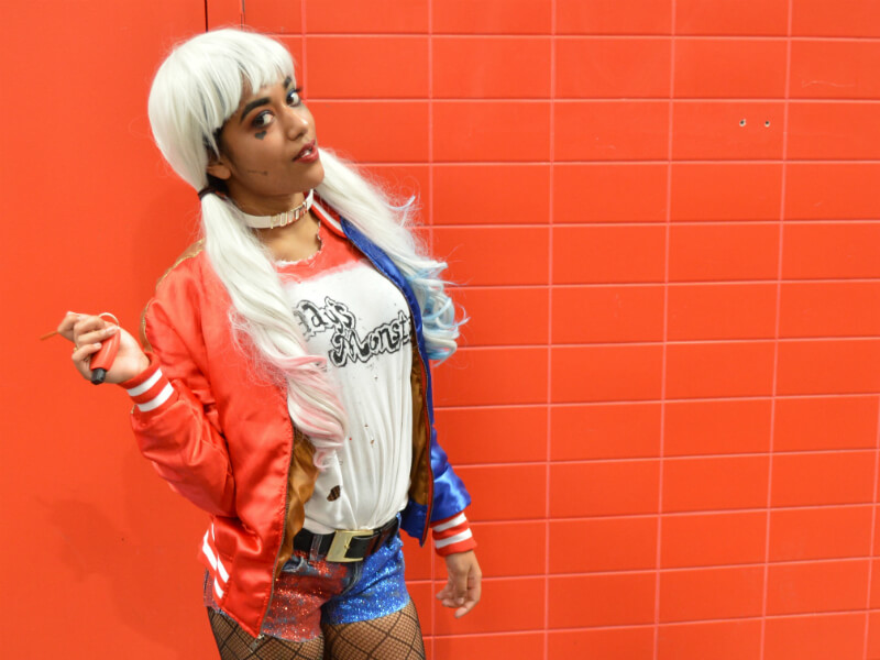 Comic expo street styles, Harley Quinn Costume