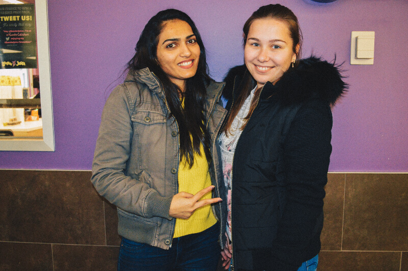 Humber international students.