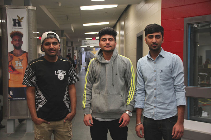 Friends Jagmeet, Rohit, Amarpreet College.