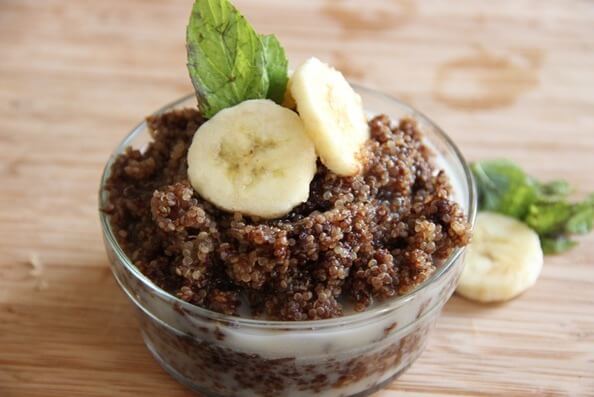 Chocolate breakfast quinoa