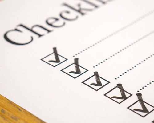 Checklist