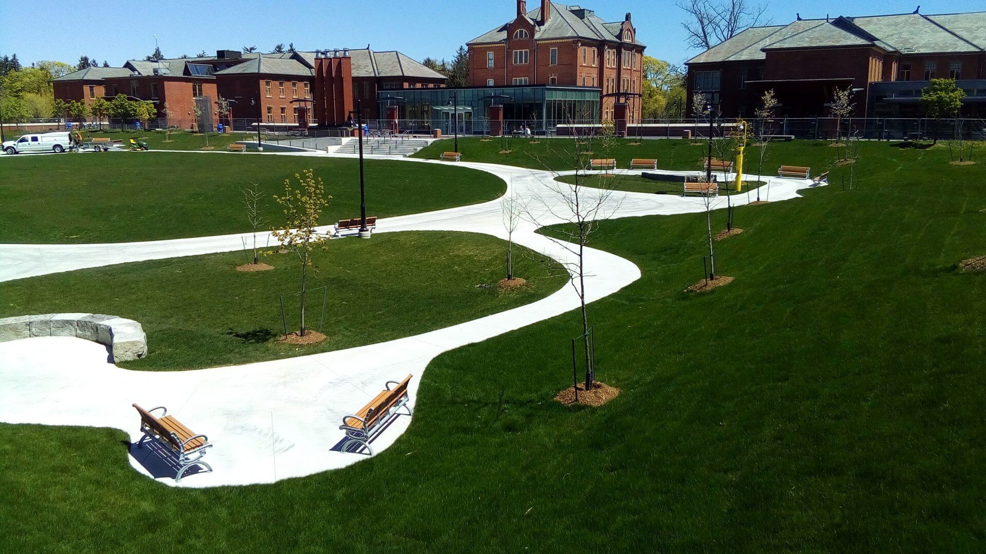 the courtyard at lakeshore