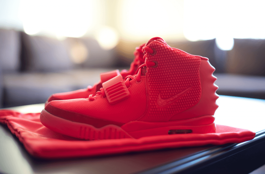 red expensive shoes