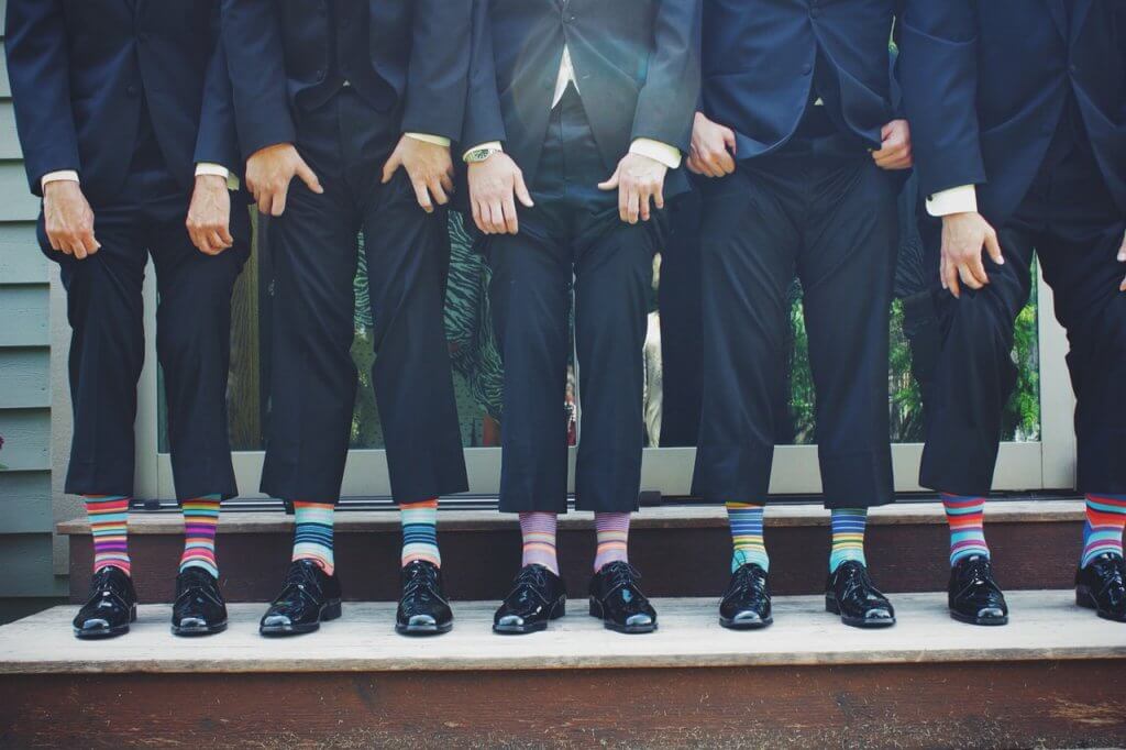 Variety of socks