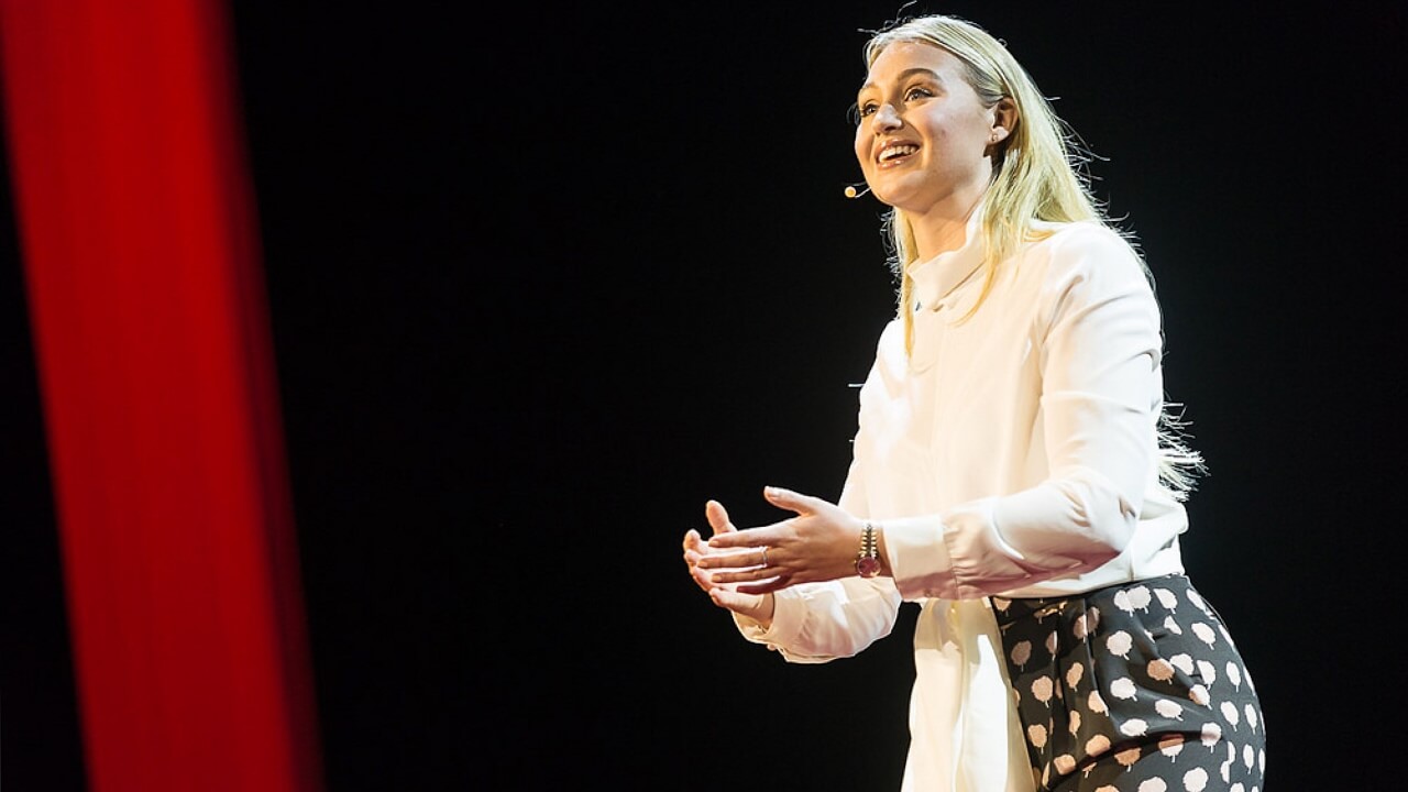 Iskra Lawrence gives TedTalk at University of Nevada