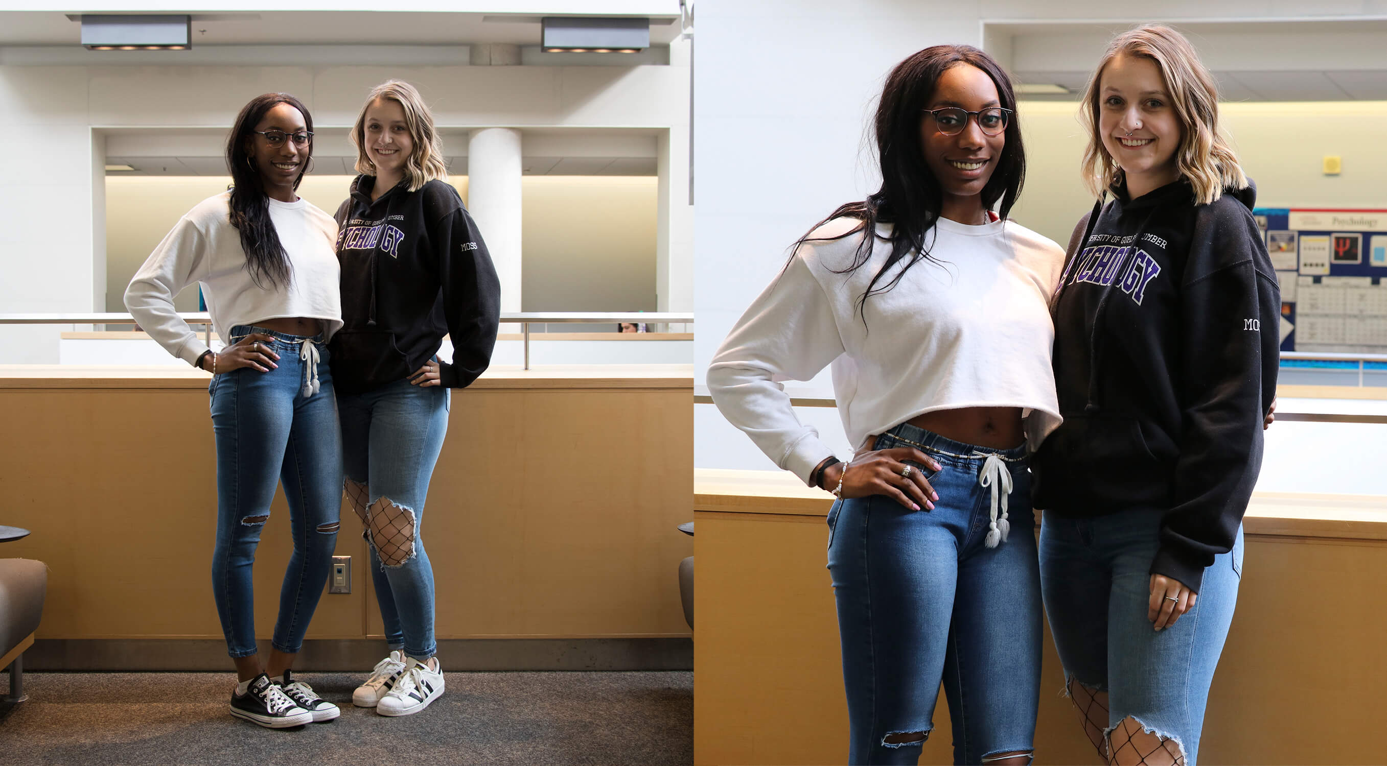 Photo of Humber Students Elize Clark and Emily Moss