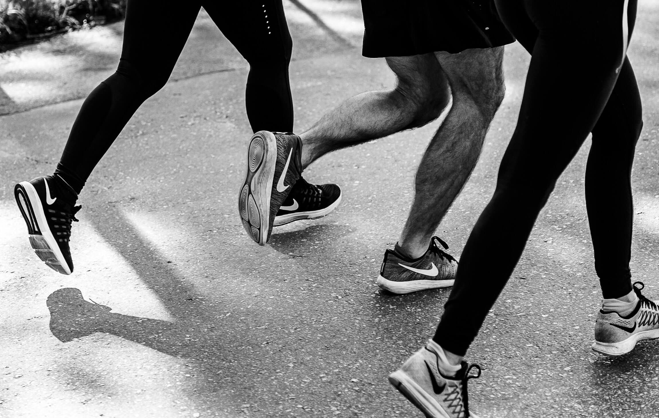 people running 