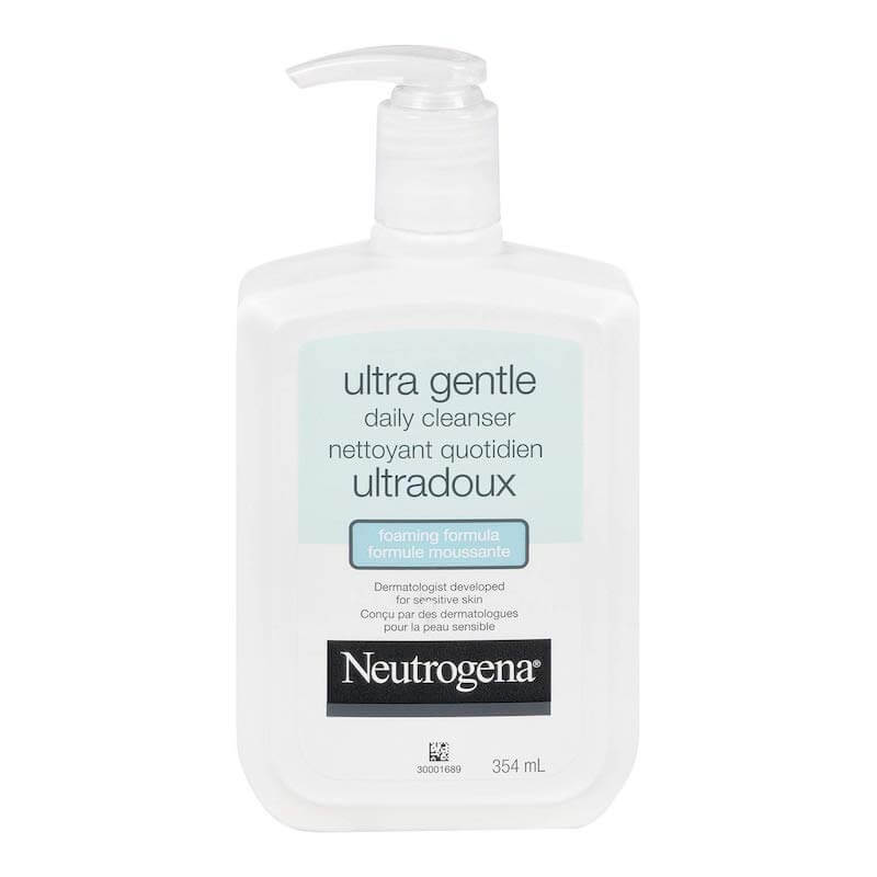 Bottle of Neutrogena Ultra Gentle Daily Cleanser