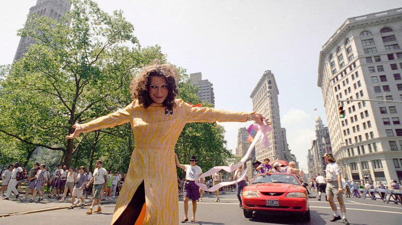 Sylvia Riveira at New York Pride Parade in 1960's.