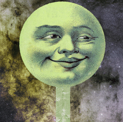 Smiling moon