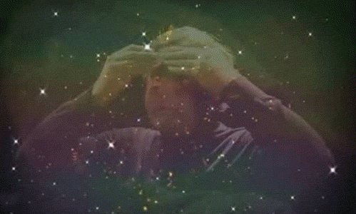 Man experiences a metaphorical brain explosion 