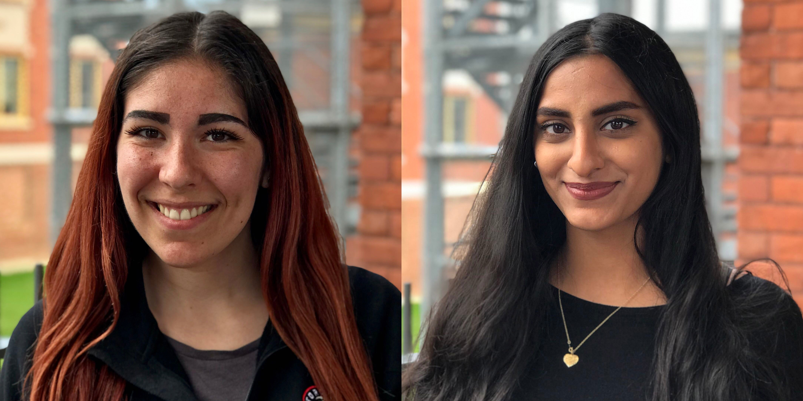 Side by side images of IGNITE Board of Directors members Stephanie Fallico and Asiya Bashir Awan