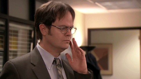 Dwight saying "it's true."