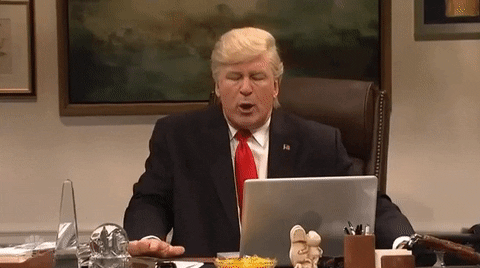 SNL Donald Trump taking deep breaths
