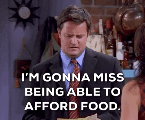 "I'm going to miss being able to afford food" 