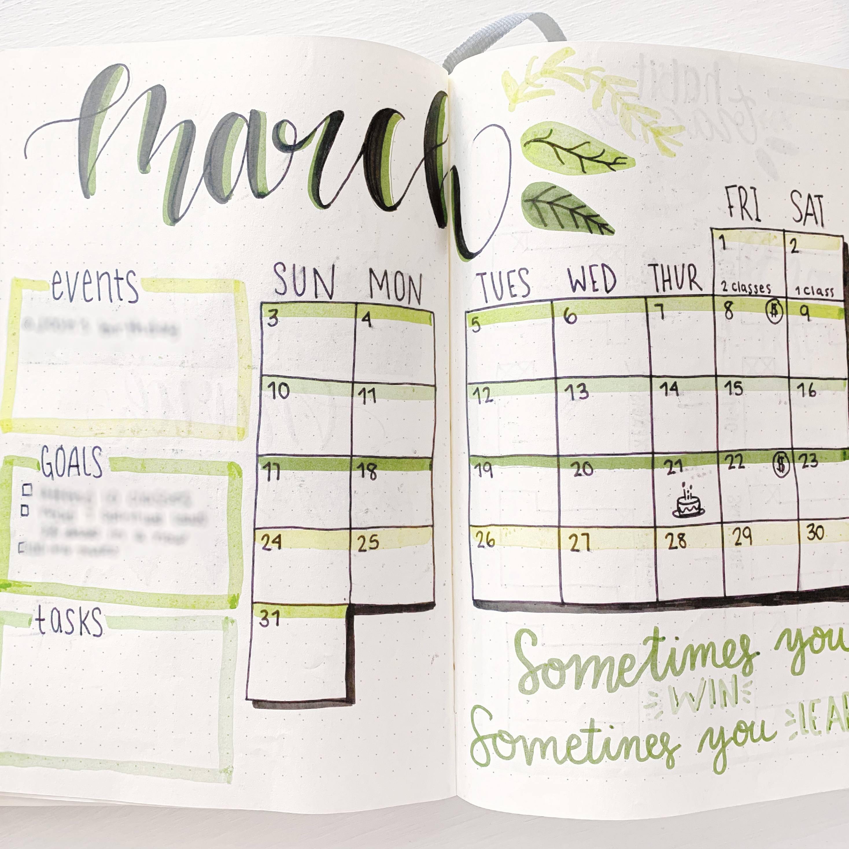 March calendar