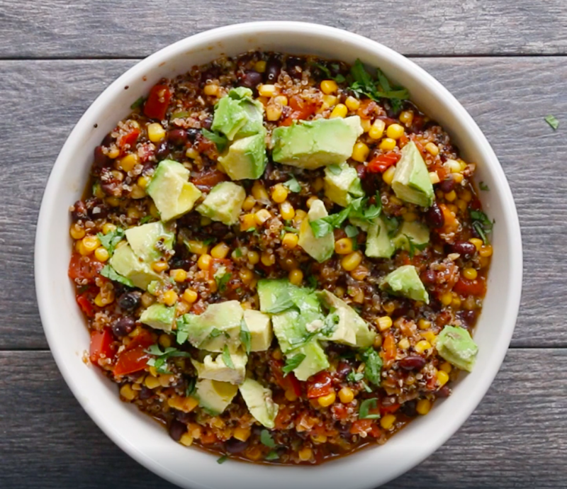 Southwestern quinoa salad