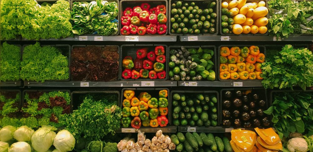 vegetable produce stand