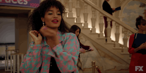 Indya Moore as Angel on FX's "Pose" poses for the camera.