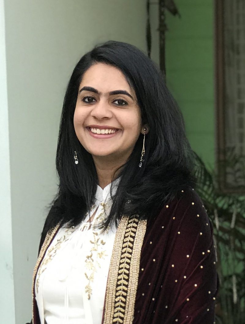 Photo of Research Analyst at McMaster University, Rusneet K. Manchanda, smiling.
